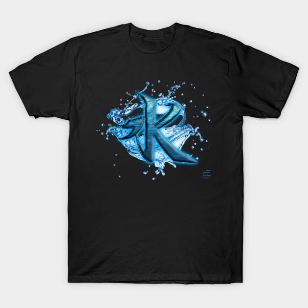 Water Kanji T-Shirt by DustinEatonWorks